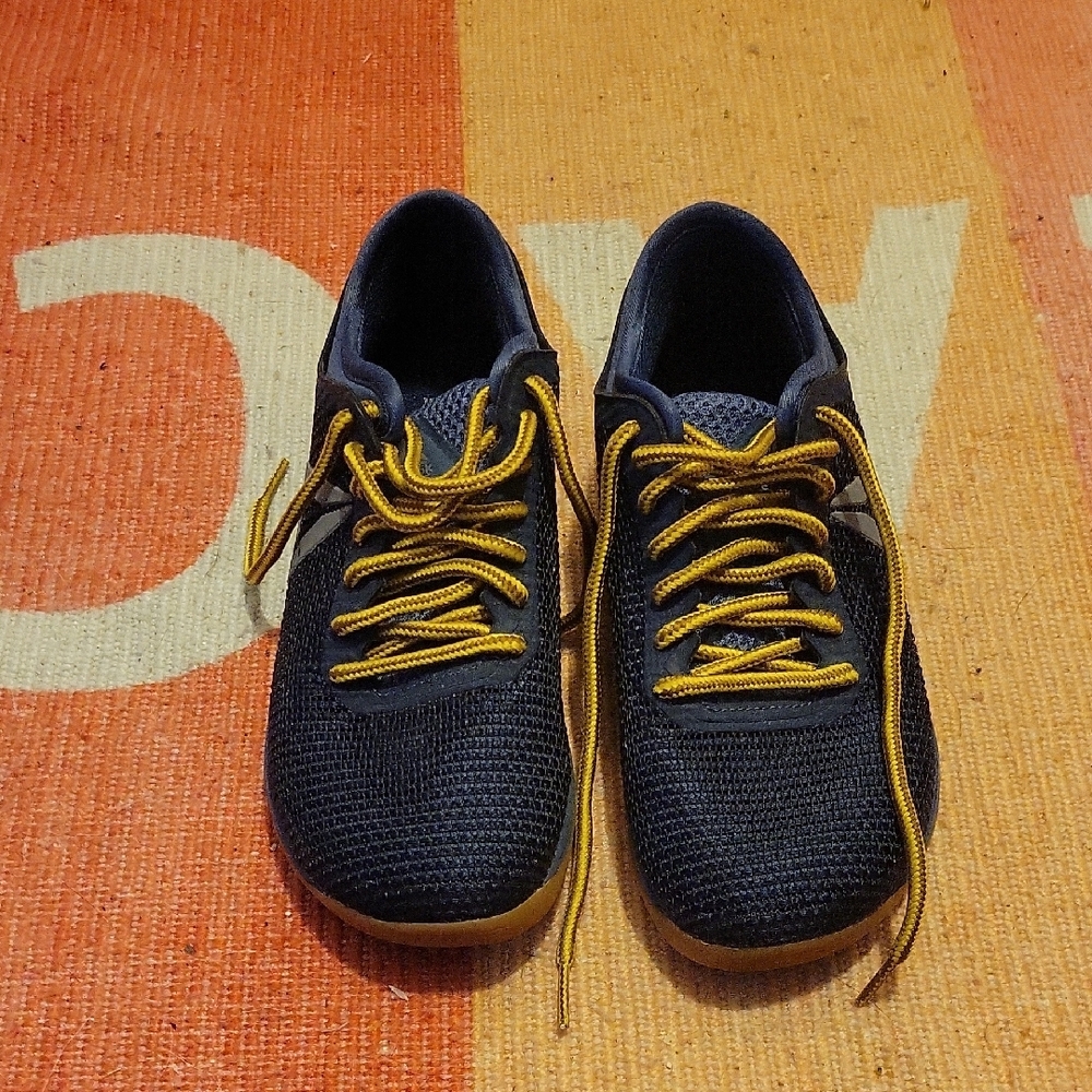 Black and Yellow Men's Shoes